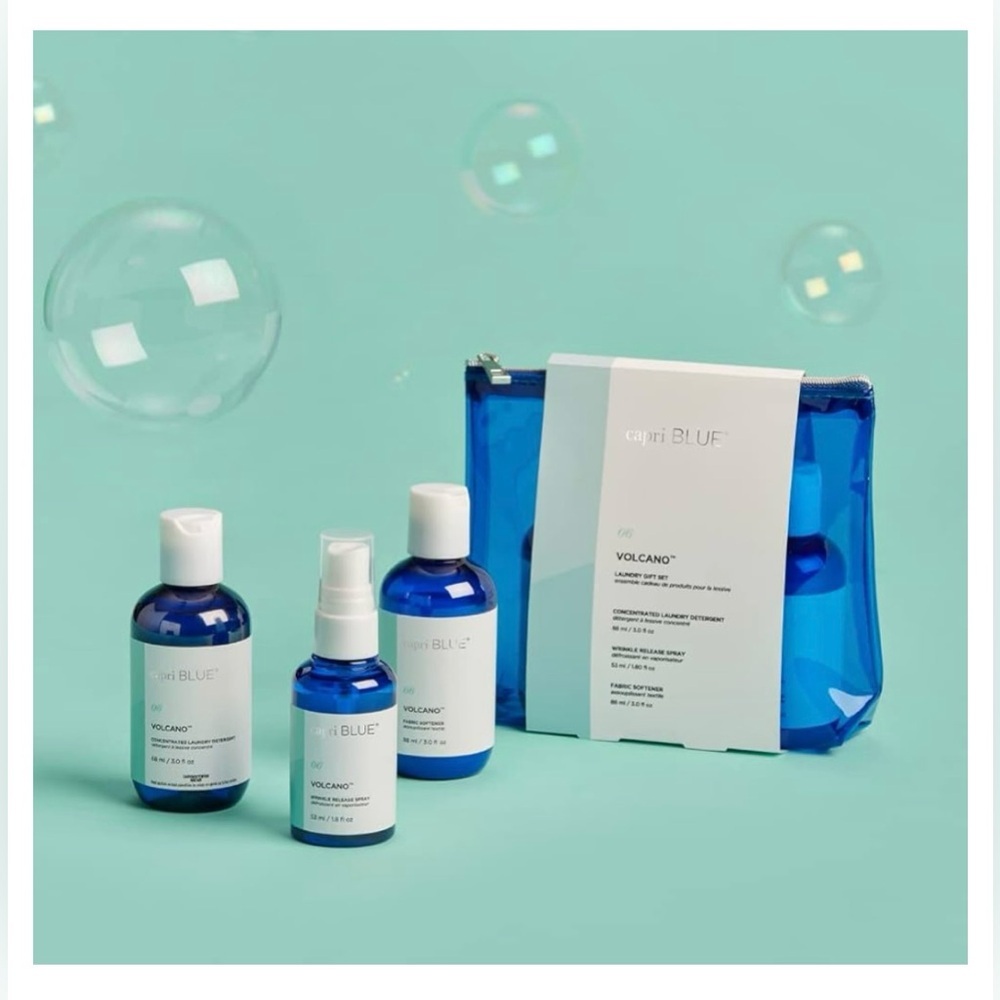 New 💕 Capri Blue Volcano Laundry Gift Set - Picture 2 of 10